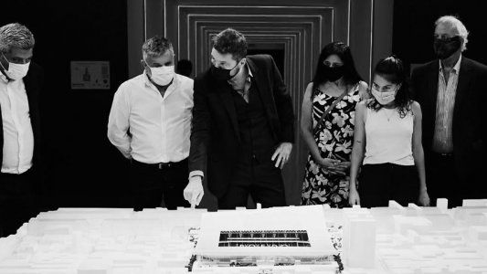 San Lorenzo presentó la maqueta de lo que sería su próxima estadio en Avenida La Plata