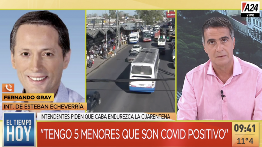 El intendente de Esteban Echeverría se quejó de la flexibilización porteña y dijo que va a provocar más contagios en su distrito