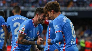 De Paul: El otro día Griezmann vino contento porque había hecho un gol Ojeda, en Godoy Cruz