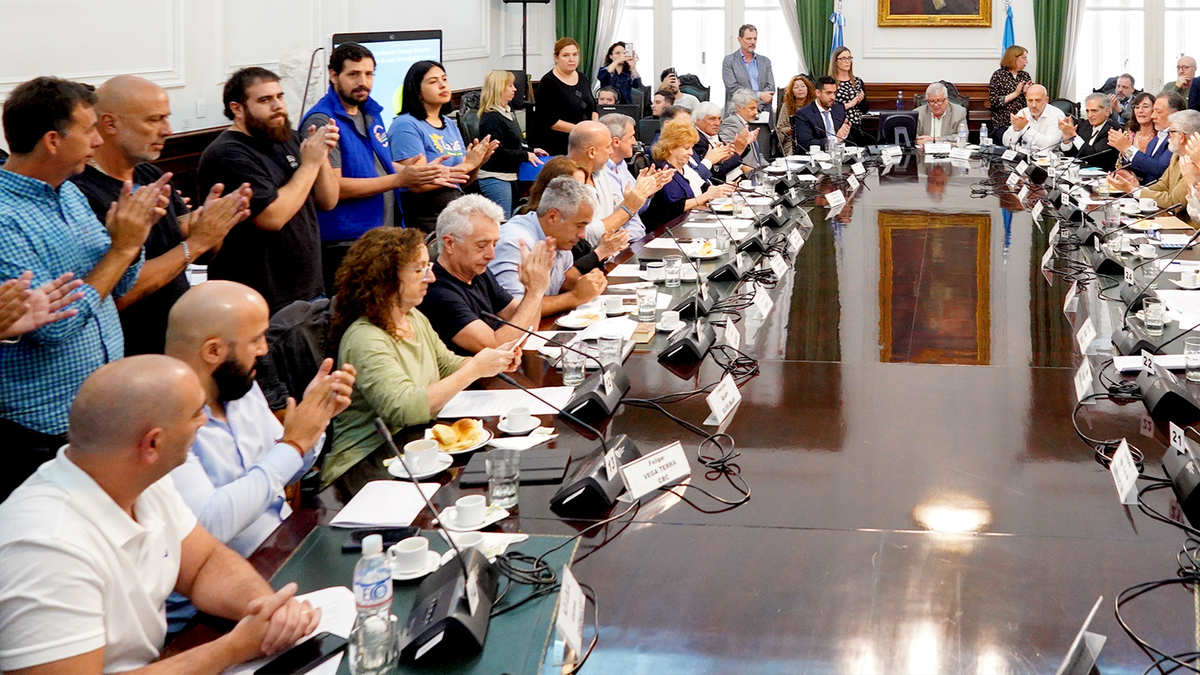 Jornada del Consejo Superior de la UBA (Foto: @UBAonline)