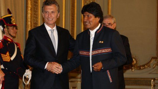 Macri recibe el lunes a Evo Morales en la Casa Rosada para hablar de reciprocidad en salud, provisión de gas y Venezuela