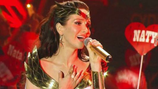 Toda una reina: Natalia Oreiro cantó ante 30 mil personas en Rusia