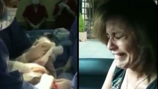 Callejón bancó a Floppy Tesouro y mostró un video de su parto