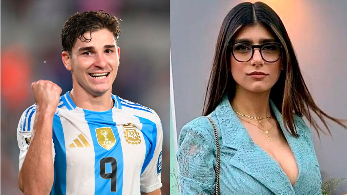 Vincularon a Julián Álvarez con Mia Khalifa: la reacción de la actriz