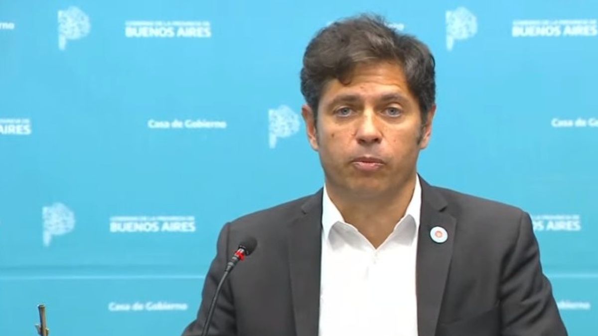 Kicillof apuntó contra la rebelión fiscal a la que instó el presidente Javier Milei en provincia de Buenos Aires (Foto: captura YouTube gobierno bonaerense).