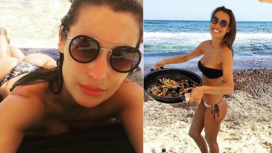 Pampita y otras vacaciones en el exterior: fotos en las playas de Ibiza