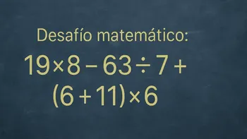 Desafío Matemático: este problema depende de el método