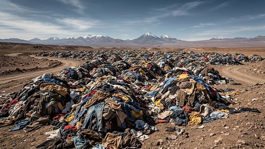 El desierto que se convirtió en un gigantesco cementerio de ropa: hay 60.000 toneladas de prendas