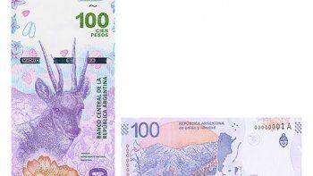 ¿Cómo es el billete nuevo de 100 pesos?
