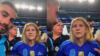 El generoso gesto de la mamá de Lionel Messi con Nico Occhiato y Diego Leuco en la Copa América 2024