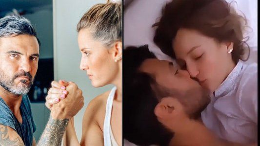 Tremendo: Mica Viciconte y Poroto Cubero se grabaron en la cama con un tercero