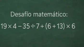 Desafío Matemático: este juego numérico tiene su clave en una decisión clave