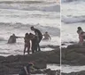 Video: así rescataron del mar a las personas que intentó salvar el turista argentino desaparecido