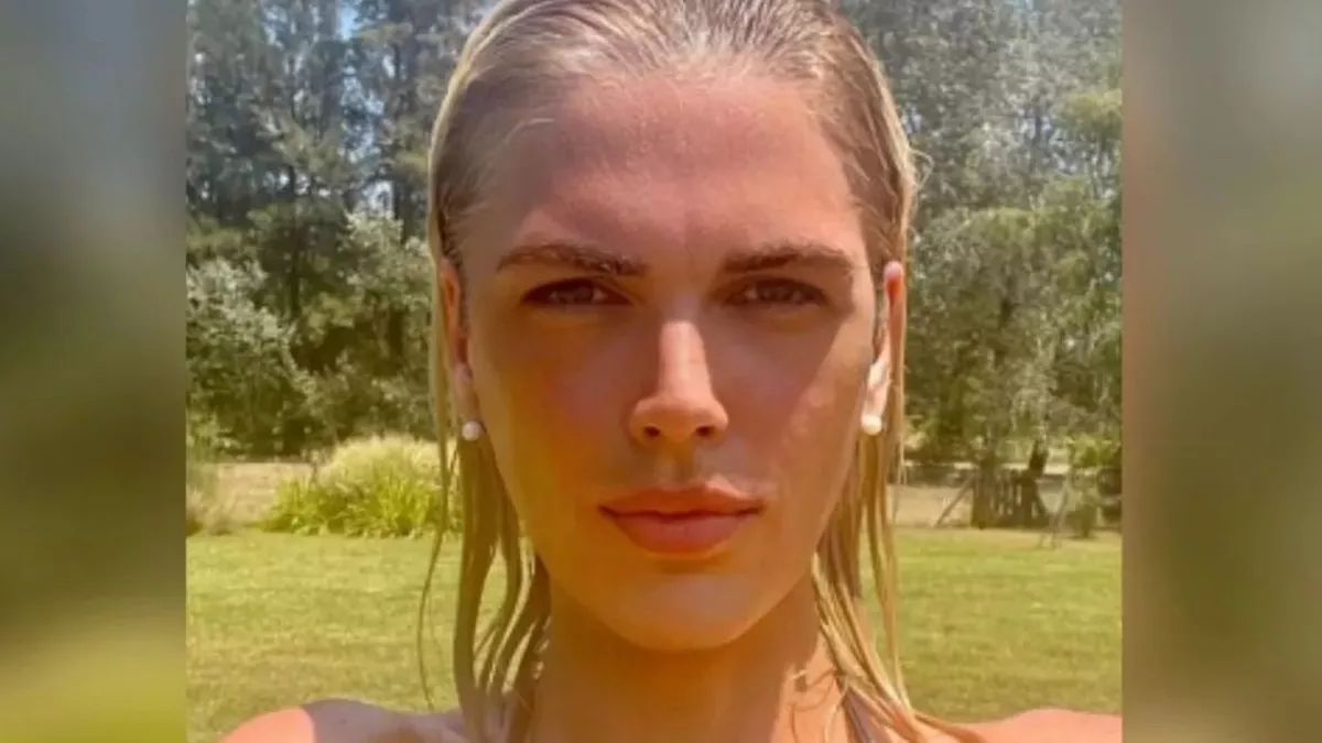 Viviana Canosa de vacaciones