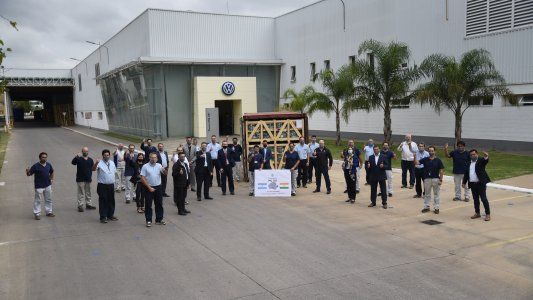 Volkswagen Argentina exporta la caja MQ281 a la India
