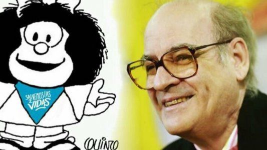 Lo dice Quino: Mafalda, más cerca del pañuelo verde que del celeste