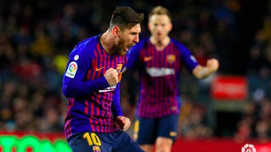 ¡Barcelona campeón!: Messi entró desde el banco y le dio el título de Liga al club que va por el triplete