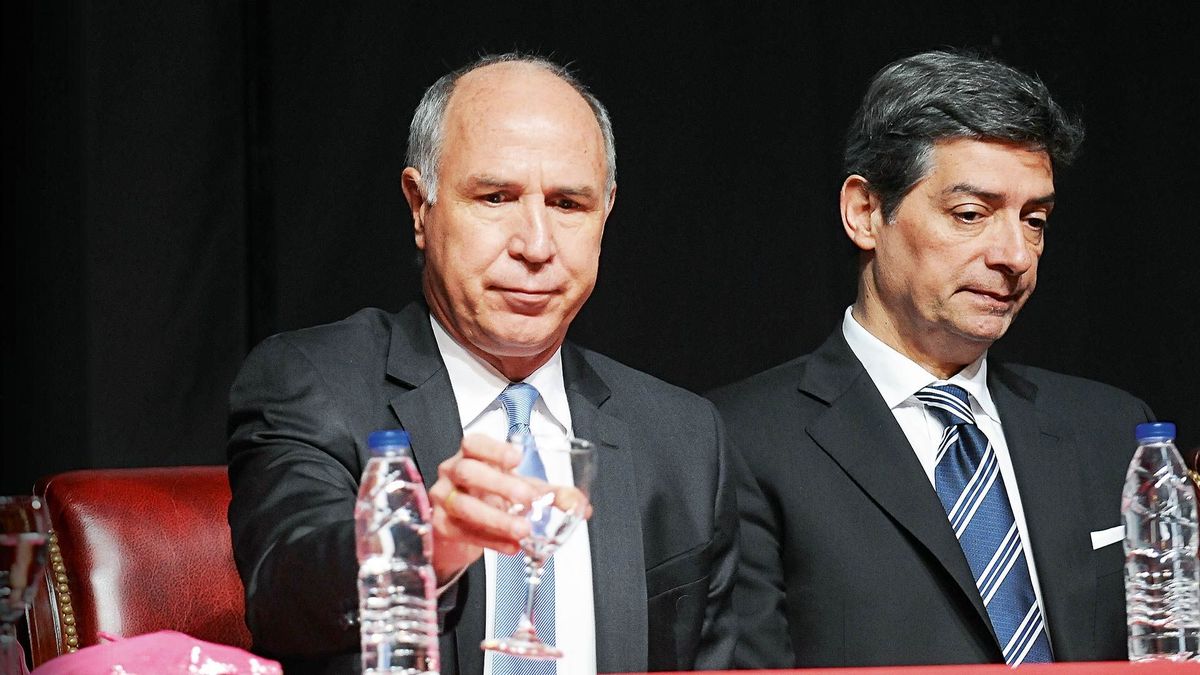 Lorenzetti y Rosatti, dos de los tres jueces actuales de la Corte Suprema (Foto: archivo).