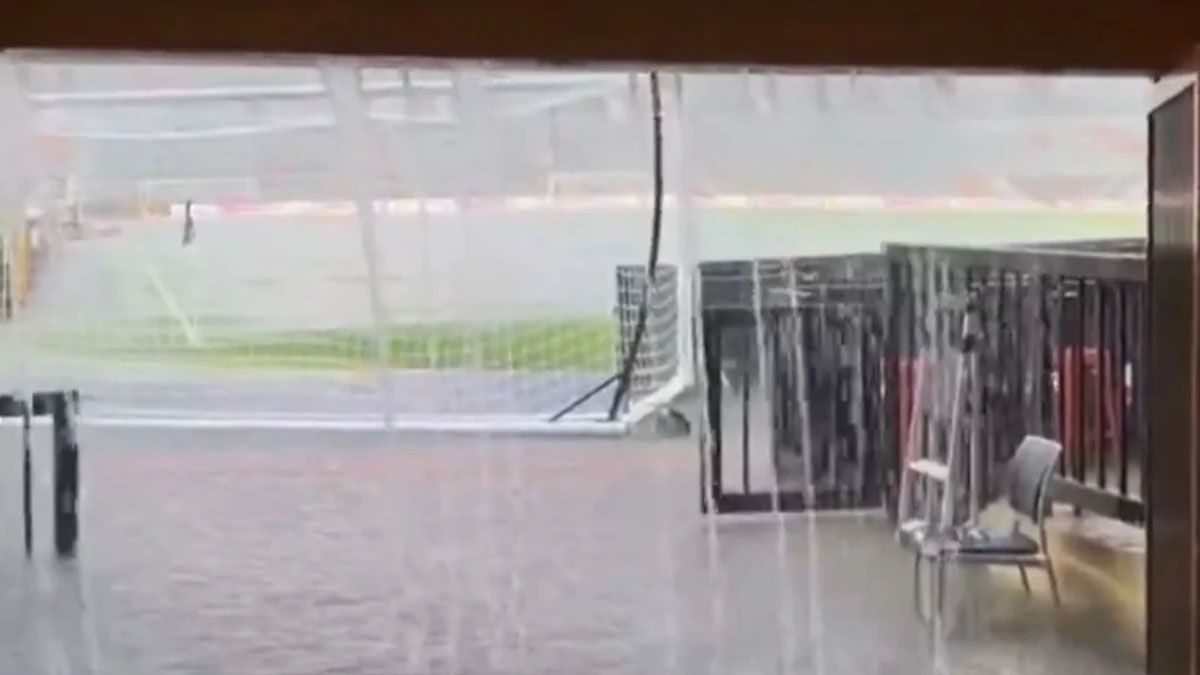 ¿Se suspende? Alerta en la Selección Argentina por un diluvio torrencial en Alabama a horas del partido con Islandia