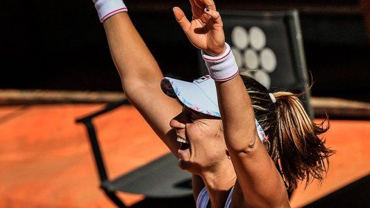 Histórico: Podoroska le ganó a Serena Williams en el Masters de Roma y logró el mejor triunfo de su carrera