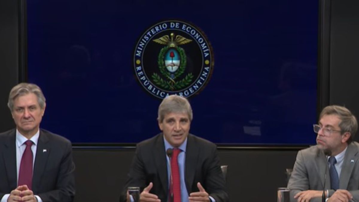 El Gobierno anuncia cómo pagará los vencimientos de la deuda hasta el final del mandato de Milei. (Foto: captura video)