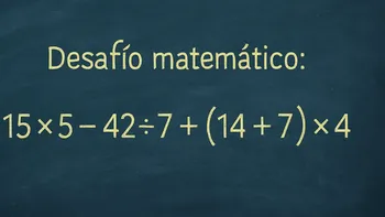 Desafío matemático: muchos cometen un error frecuente y no llegan al resultado correcto