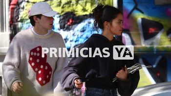 Súper enamorados: las fotos de Franco Colapinto y Maia Reficco juntos en Palermo