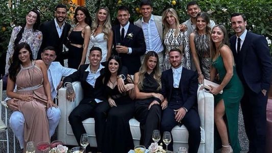 Se casó Lautaro Martínez: qué campeones del mundo asistieron a la boda