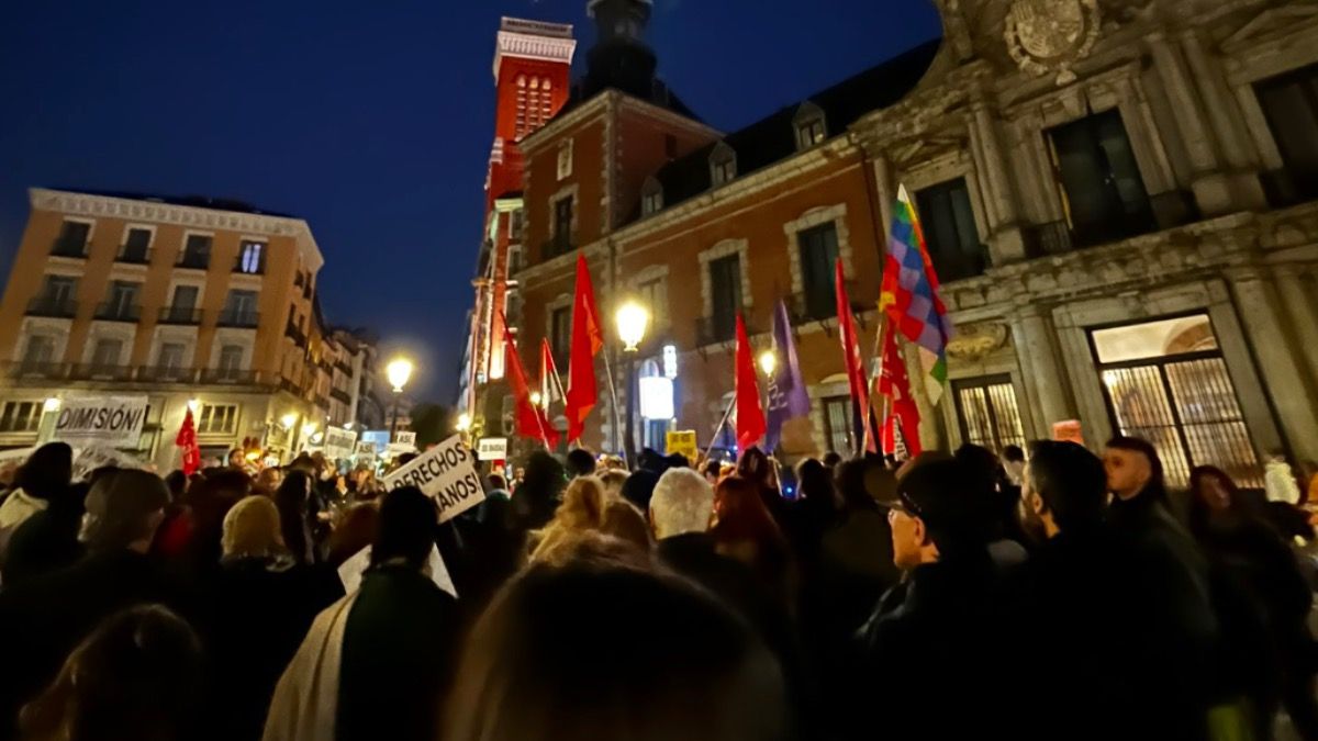 Argentinos en Madrid se movilizan en sintonía con las centrales obreras. (Foto: @emergentesmedio)