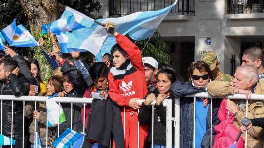 En fotos, el desfile por el Día de la Independencia