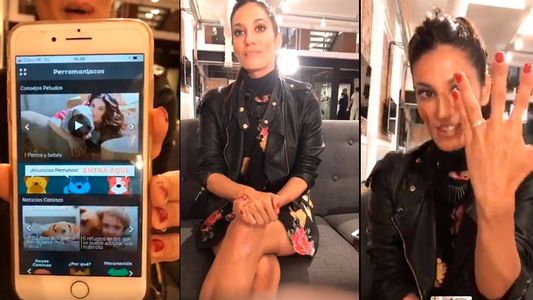 Silvina Escudero nos mostró en exclusivo qué le regaló su novio para su cumpleaños