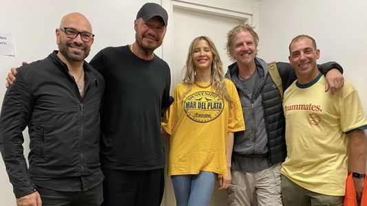 Marcelo Tinelli hizo una visita fugaz por Mar del Plata y visitó a Guillermina Valdés