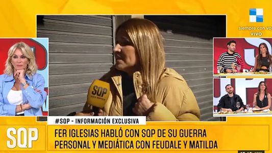 Tras su cruce en redes, Fernanda Iglesias fulminó a Marcela Feudale: Re mala vibra, no me tomaría ni un café