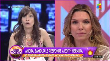 Sofía Zámolo recogió el guante y le contestó a Edith Hermida