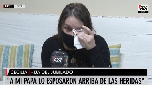 Habló la hija del jubilado que mató a un ladrón en Quilmes: Tengo miedo de que me prendan fuego la casa