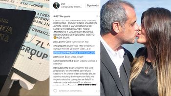 ¡Like! La reacción de Jorge Rial cuando una instagramer le pidió que vuelva con Loly Antoniale