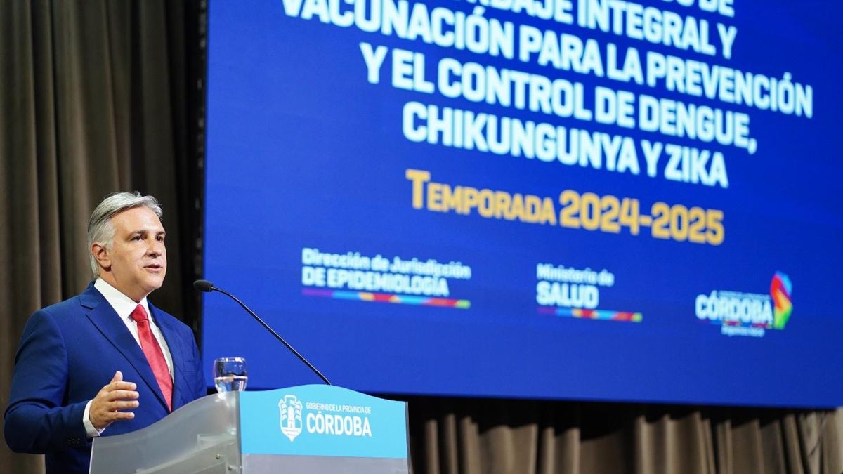 La provincial de Córdoba invertirá 7.500 millones de pesos contra el Dengue. (Foto: Gobierno de Córdoba)