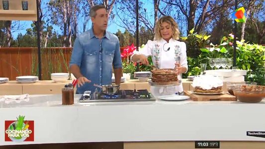 Maru Botana volvió a la televisión con Cocinando para vos