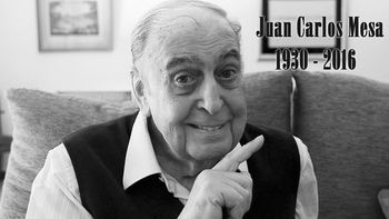 Juan Carlos Mesa murió a los 86 años