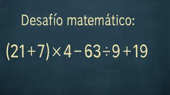 Desafío Matemático: este problema desafía tu lectura de signos