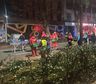 Se incendió un edificio en Monserrat: 40 familias evacuadas y 11 personas asistidas por el SAME