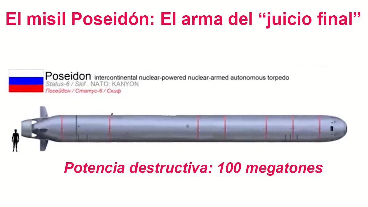 El misil de destrucción masiva que viaja en el submarino 