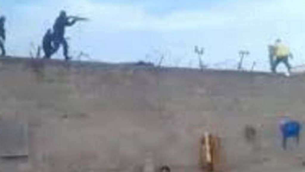 Motín en Florencio Varela: un video muestra el momento exacto en que un preso es abatido