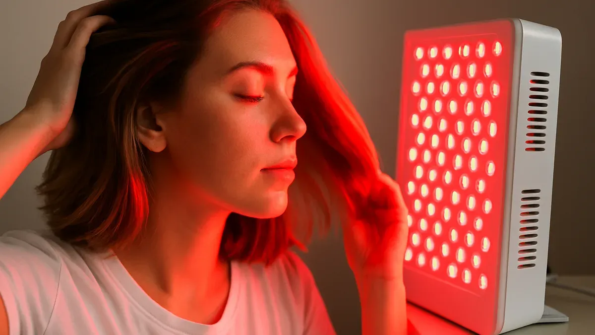 Terapia de luz roja: qué se sabe sobre sus efectos en la piel y el pelo. (Imagen ilustrativa)