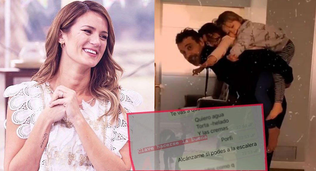 Paula Chaves mostró un chat con Pedro Alfonso de cómo son sus primeros, y demandantes, días de recién parida