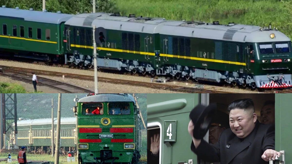 El tren oficial de Corea del Norte lleva transportando a tres generaciones de dictadores (Foto: capturas de TV).