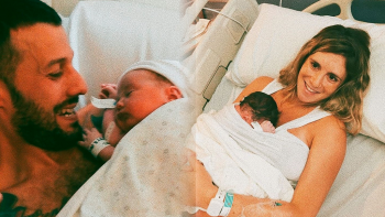 Nació Camilo, el hijo de Eddie Fitte y Carolina Schattner