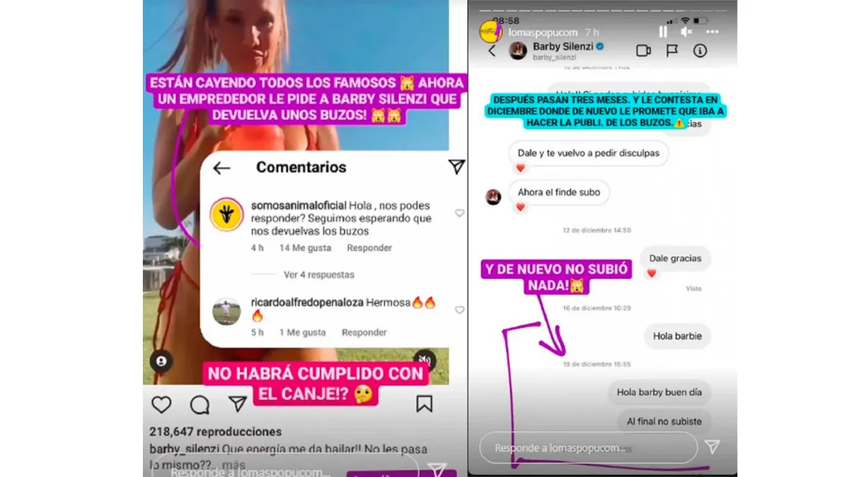 El reclamo del canje a Silenzi