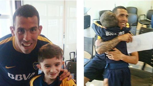 Carlos Tevez le dedicó uno de sus goles a Marcos: la conmovedora historia