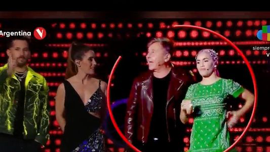 Video: Lali Espósito le sacó la manito de más a Ricardo Montaner